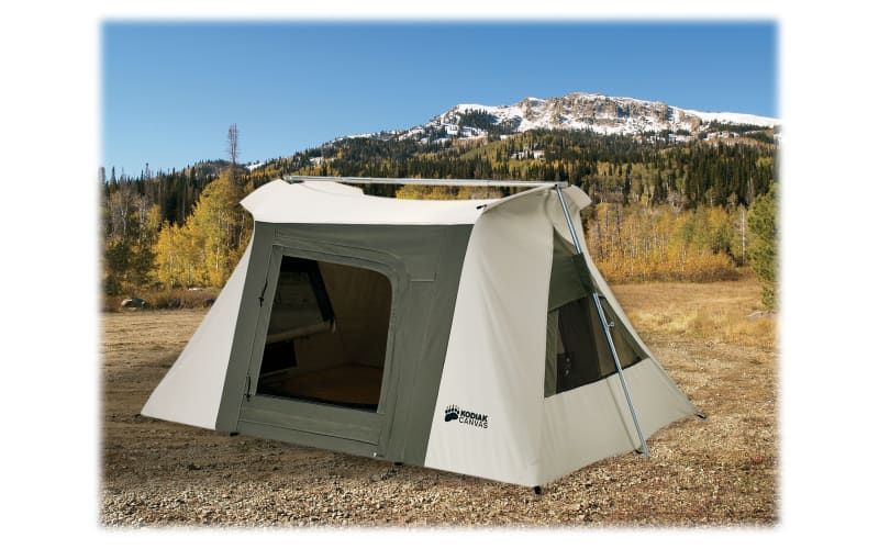 Kodiak 6010 Canvas Flex-Bow 6 Person Canvas Deluxe Tent 10 x 10