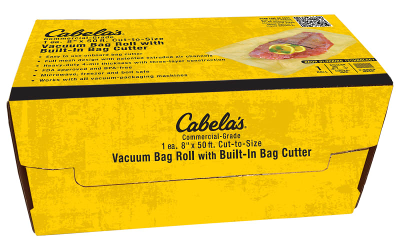 VacYaYa 2 Pack 11x50 (Total 100 feet) Vacuum Sealer Bags