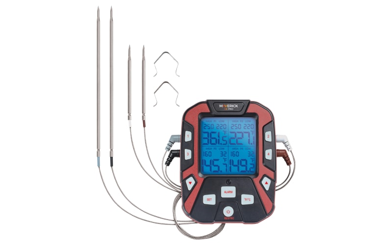 Maverick Extended Range Wireless BBQ and Meat Thermometer – Texas Star Grill  Shop