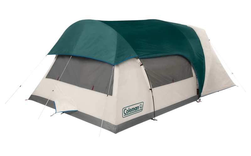 Coleman 6 Person Cabin Tent with Screened Porch Bass Pro Shops