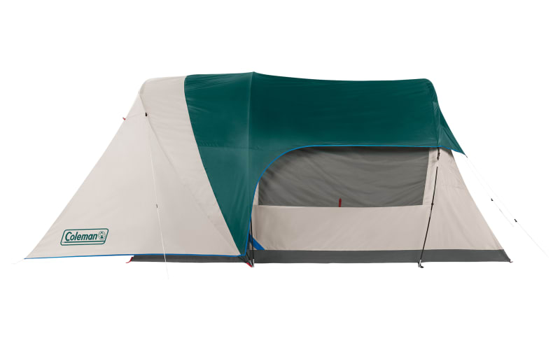 Coleman 6 Person Cabin Tent with Screened Porch Bass Pro Shops