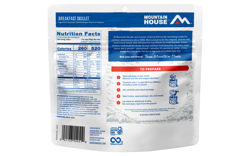 Mountain House Breakfast Skillet Pouch