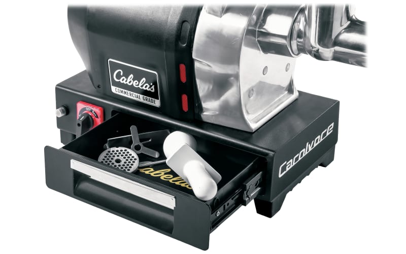 Commercial grade meat grinder top