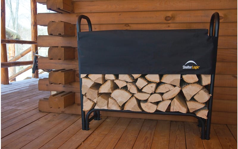 ShelterLogic Heavy Duty Firewood Rack with Cover Cabela s