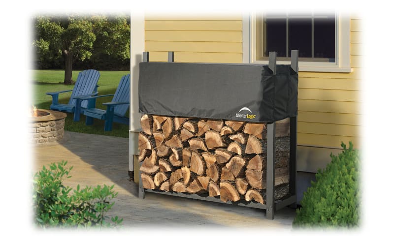Shelterlogic wood cover hot sale