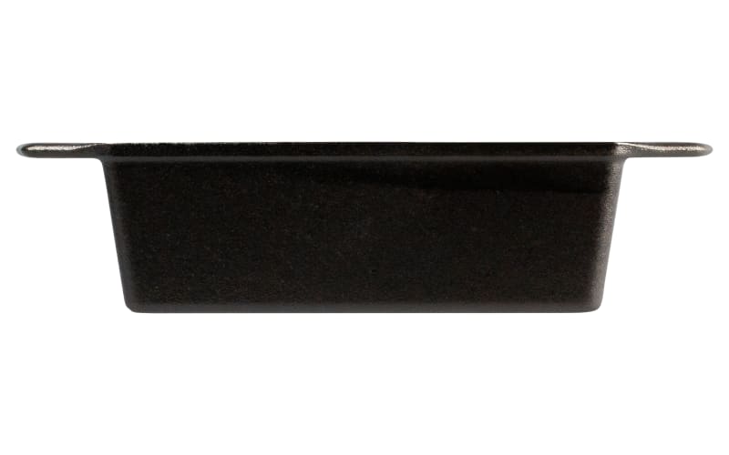Lodge Cast Iron Loaf Baking Pan Seasoned Dual Handles with Grips 8.5 x 4.5
