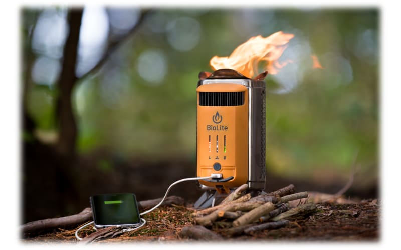 BioLite CampStove 2+  Electricity Generating Wood Camp Stove