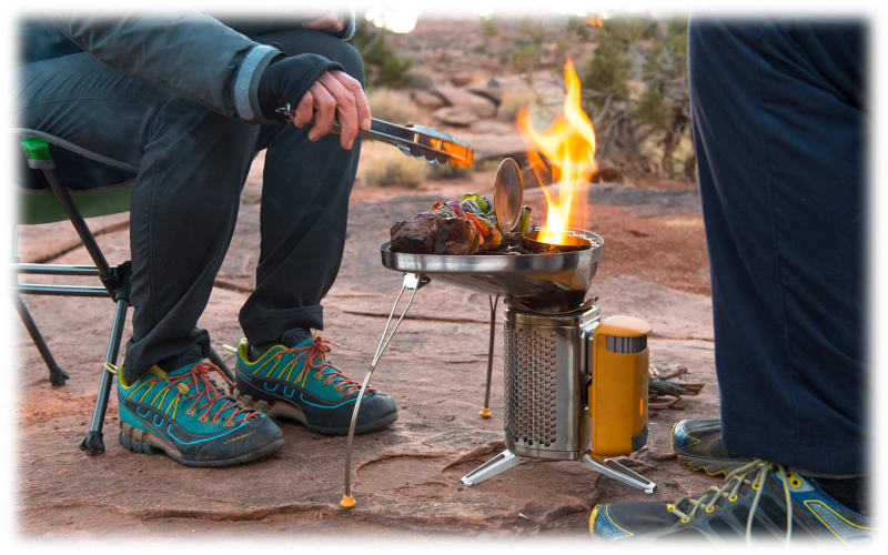 biolite campstove 2＋グリル、ポット、猫砂燃料6kgサービス BioLite Campstove 2+ | Bass Pro Shops