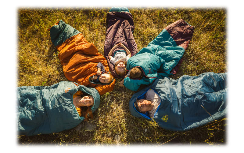 Kelty Mistral Kids 20 Degree Sleeping Bag Deep Lake