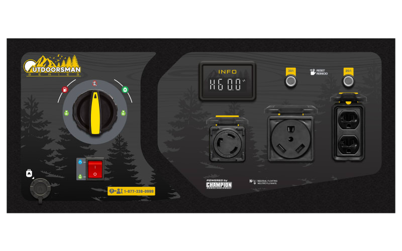 4000 watt 2024 rv generator