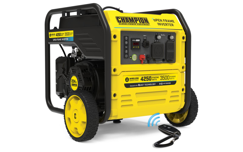 Champion 4000w inverter generator top