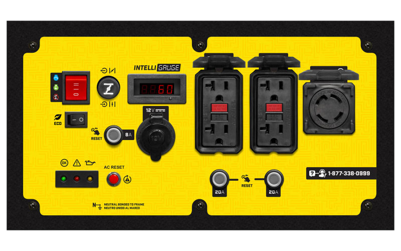 8750 Watt Inverter Generator with CO SECURE Technology