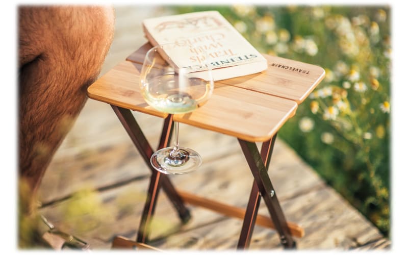 Travelchair kanpai bamboo table sales