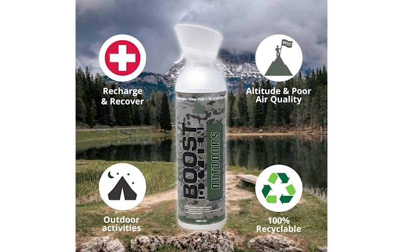Boost Oxygen Special Camo Edition 10L Canister | Mack's Prairie Wings