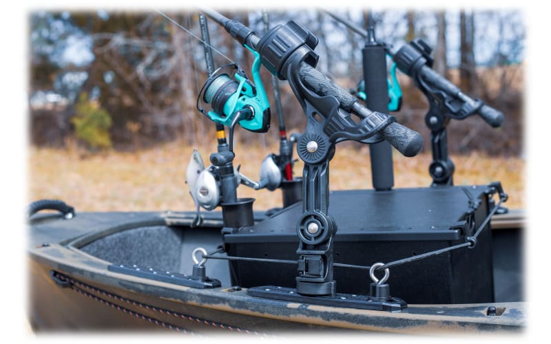 YakAttack Omega Pro Rod Holder with Track Mounted LockNLoad