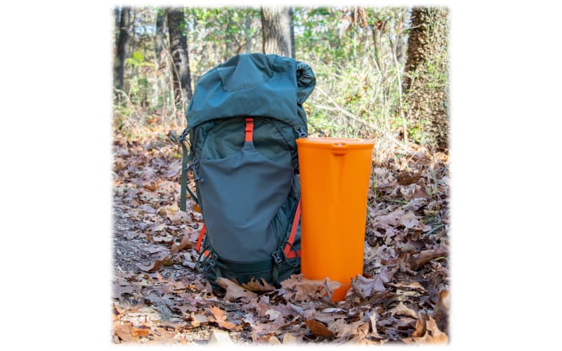 Bear proof container for backpacking sale