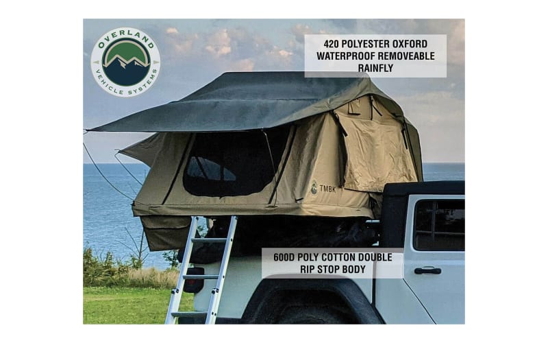 Overland vehicle systems tmbk sales 3 roof top tent 18019933