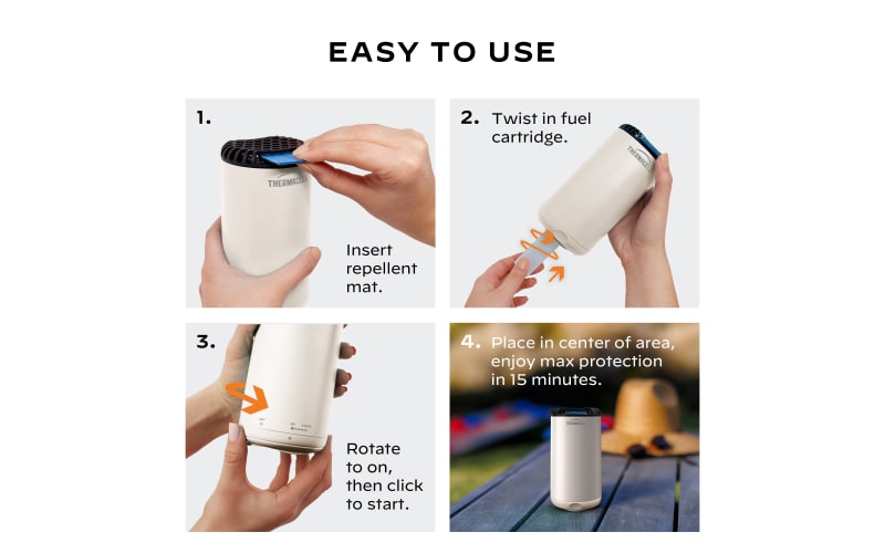 Thermacell patio clearance shield mosquito repeller