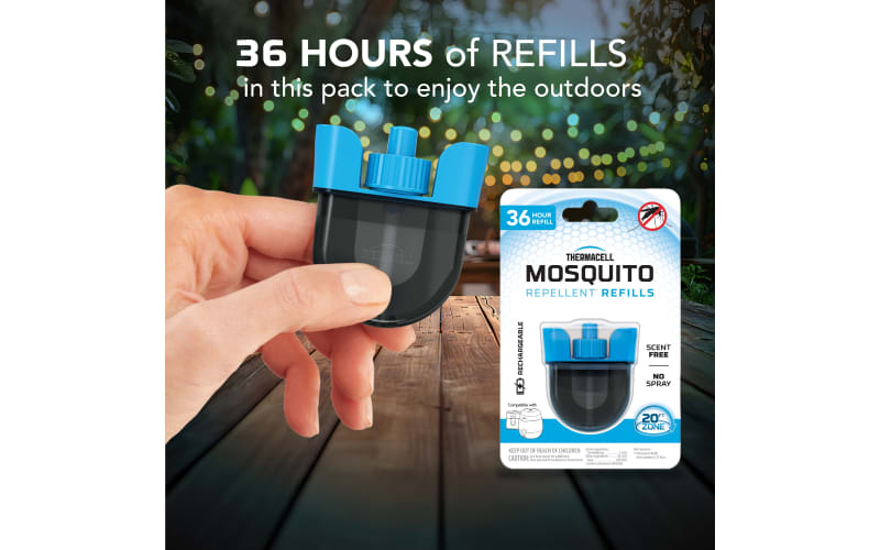 Thermacell Mosquito Repellent Refill for Radius and Rechargeable