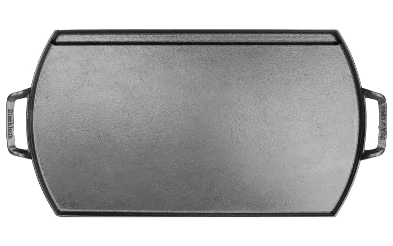Lodge Blacklock '77 Triple-Seasoned Cast-Iron Double-Burner Griddle