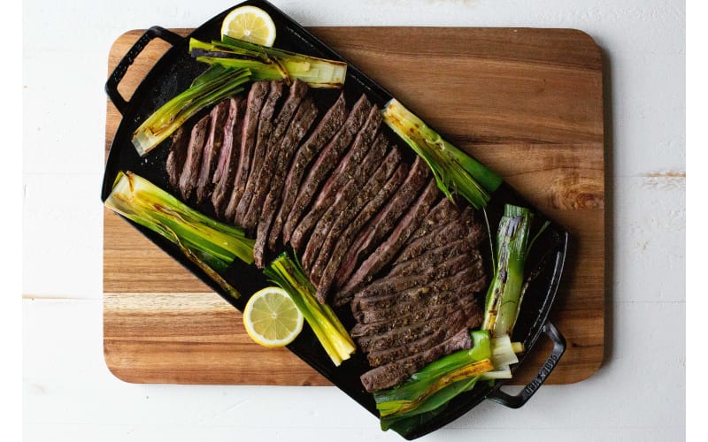 Lodge Blacklock '77 Triple-Seasoned Cast-Iron Double-Burner Griddle