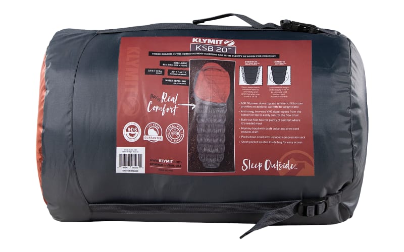 Klymit KSB 20 Sleeping Bag | Bass Pro Shops