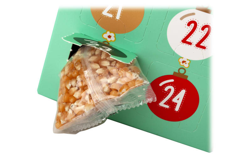 Christmas Popcorn Advent Calendar