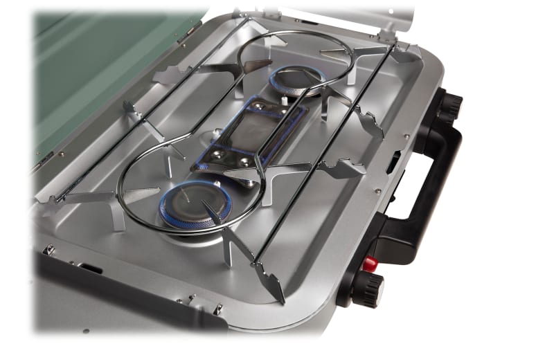 2 Burner Camping Stove with Toaster