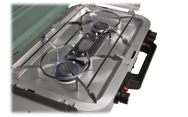 Three store burner stove
