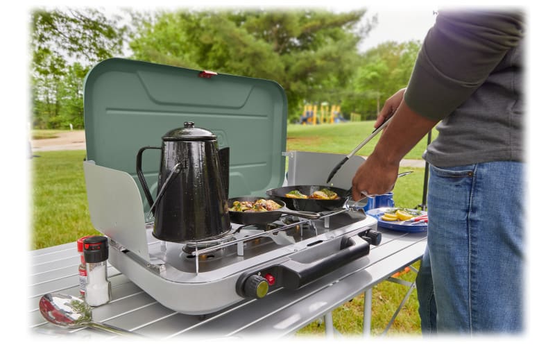 Coleman 3 burner camp stove sales