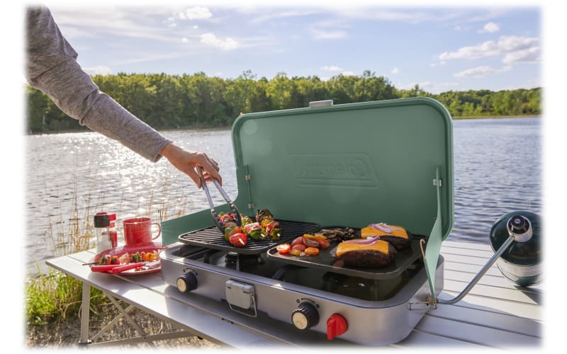 Coleman camping grill top