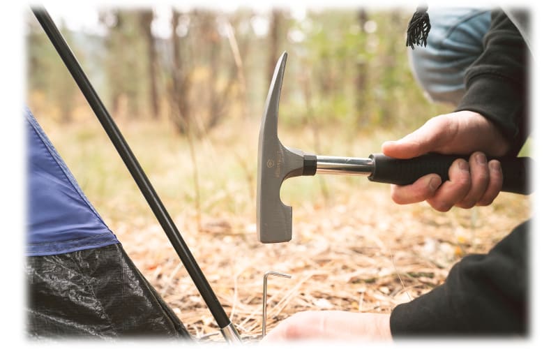 Repair Hammer, Repairing Tools Carbon Steel Hammer Hammer, Multi Functional  Rain Cloths For Camping Tents 