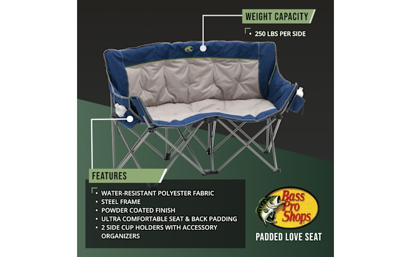 Bass Pro Shops Padded Love Seat | Bass Pro Shops