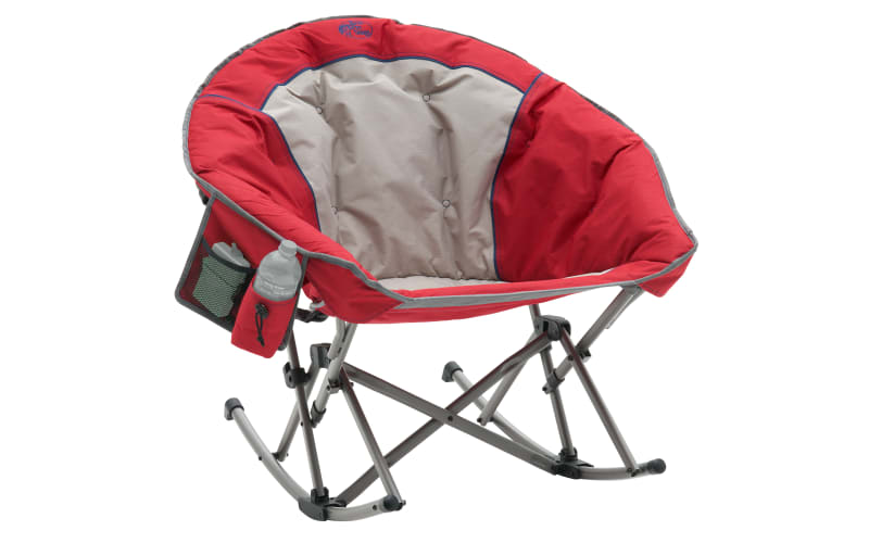 bass pro shop fishing chairs with rod holders Bass Pro Shops Padded Rocking Club Chair