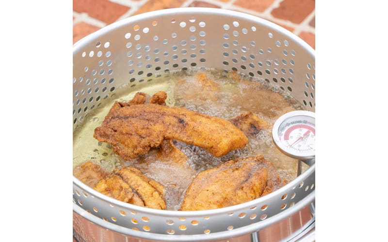 Boiling and deep-frying basket.