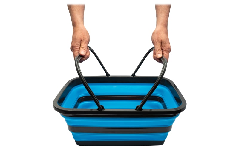 Pompotops Collapsible Bucket, Portable Sink, 12L Portable Foldable