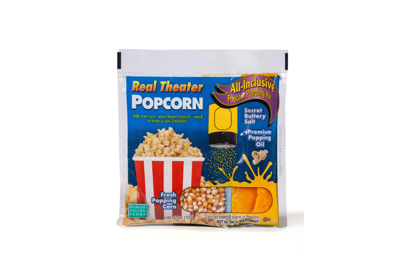 Wabash Valley Farms Original Whirley-Pop Popcorn Maker with DIY Organic  Popcorn Snack Set