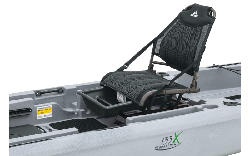 Ascend 133X Tournament Sit-On-Top Kayak with Yak-Power, Life