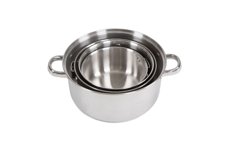 1 Person Cook Set Stainless Steel - Stansport