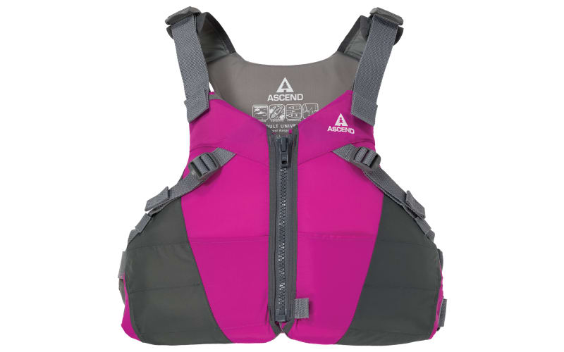 Ascend paddling sales fishing life jacket