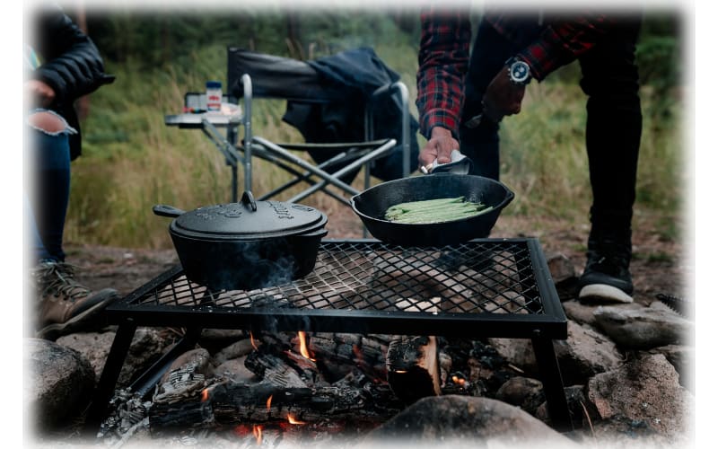 Heavy-Duty Camp Grill - Large - Stansport