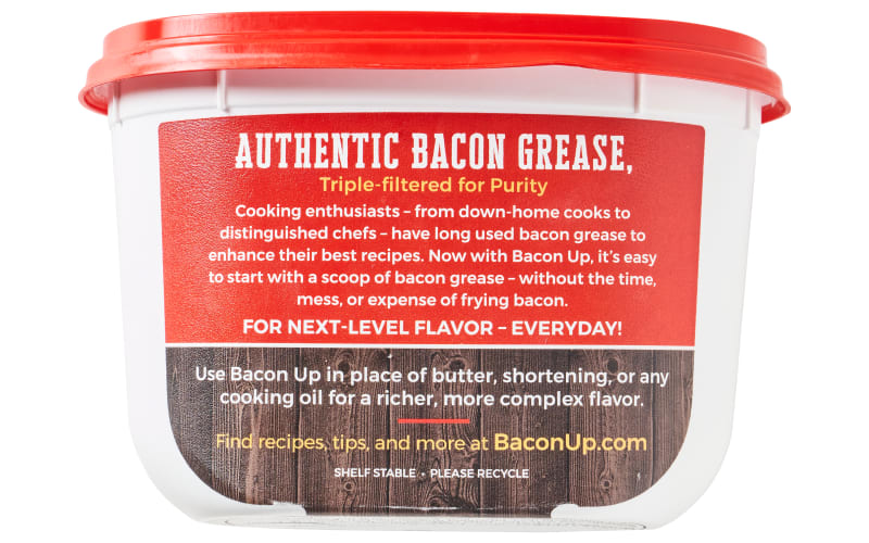 Bacon Up Bacon Grease 9lb - Savory Flavor Enhancement