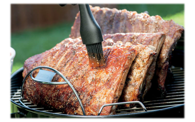 Weber rib rack best sale