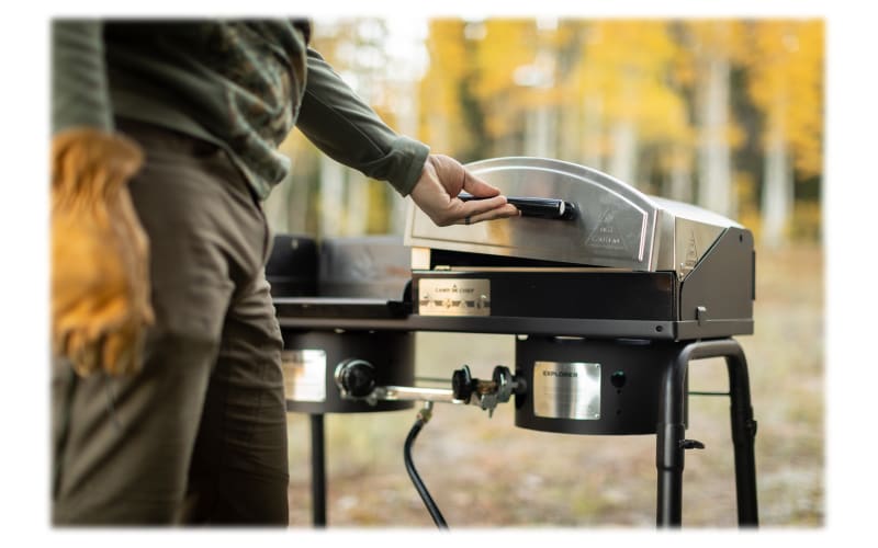 Camp Chef Italia Artisan Pizza Oven Accessory with Door