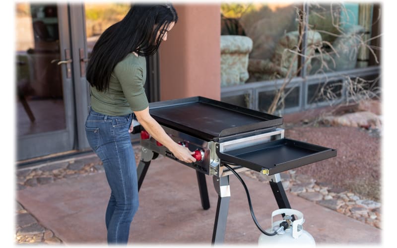 キャンプキッチン Camp Chef Pro Series Deluxe 2-Burner Camp Stove | Bass Pro Shops