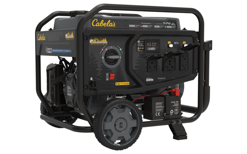 だらくだらくだ Cabela's Outdoorsman Series 5,000W/4,000W RV-Ready Dual-Fuel