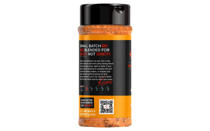 Kosmos Q Honey Killer Bee Competition Barbecue Dry Rub Bass Pro Shops