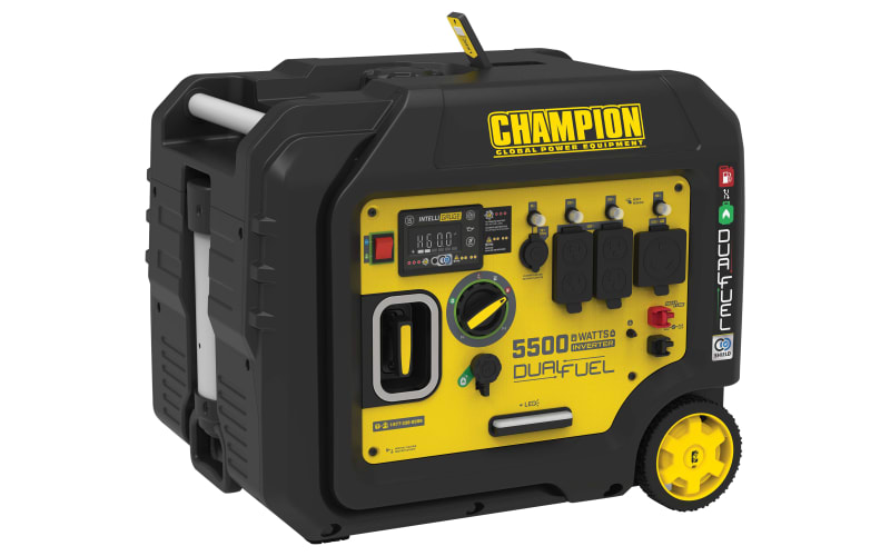 5500 watt sales quiet generator