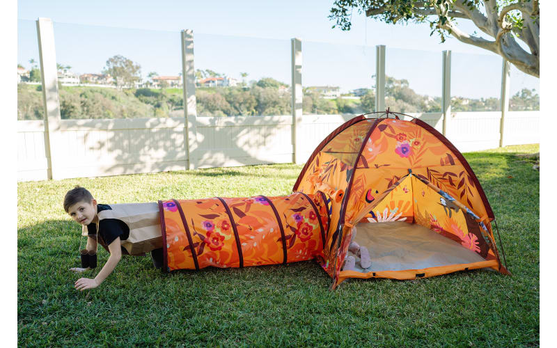 Pacific Play Tents Sunrise Safari Tent and Tunnel Combo for Kids