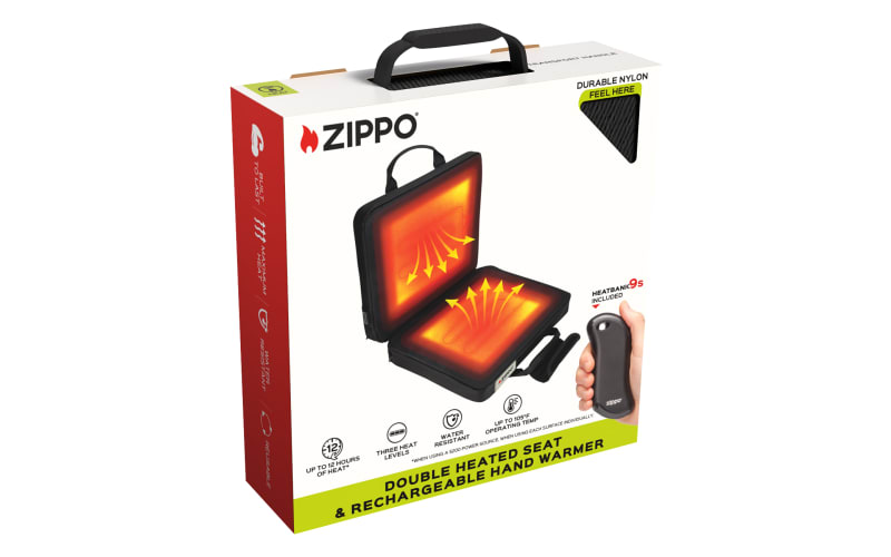 Zippo Double Heated Seat and Rechargeable Hand Warmer | Mack's